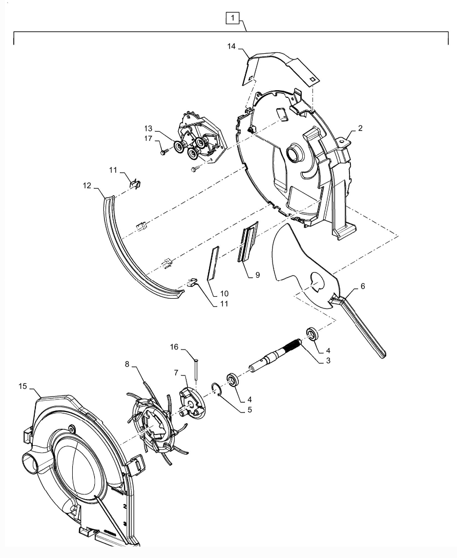 Case IH Cable Drive Seed Meter – Used, Inspected