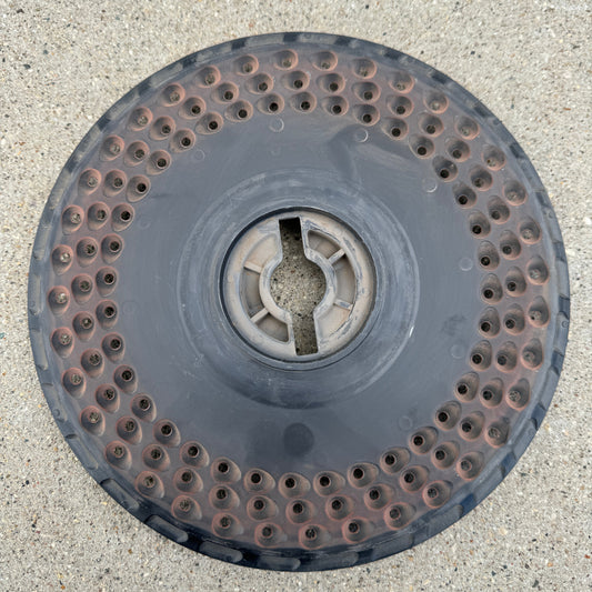 Used John Deere A42586 seed plate for high-rate soybean planting
