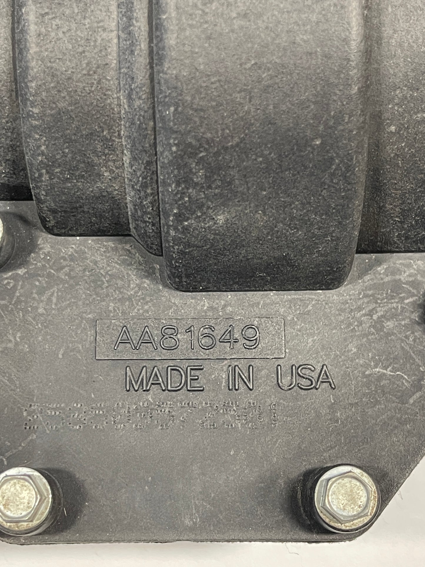 Side view of RowCommand clutch showing part number