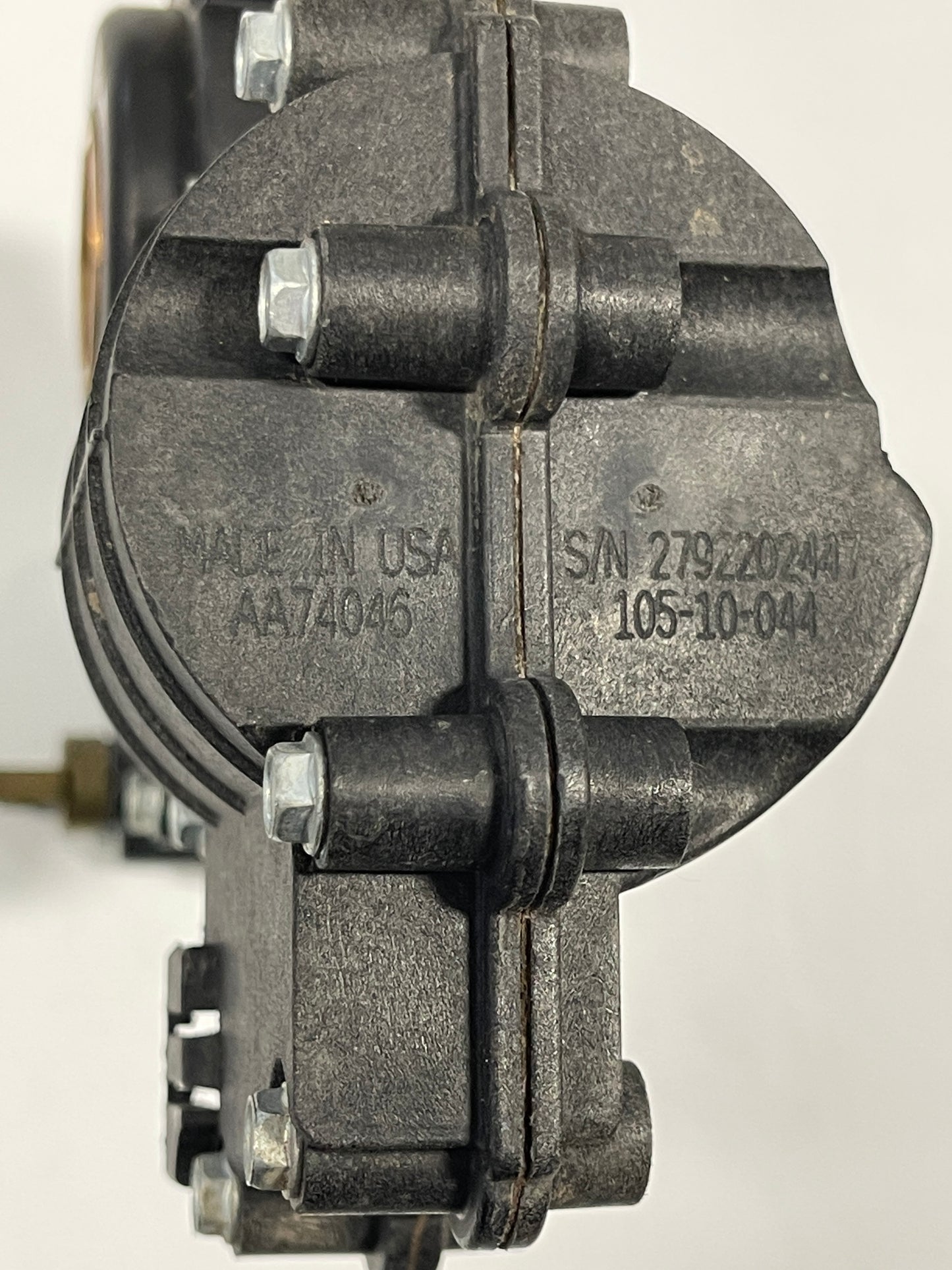 Close-up of OEM John Deere clutch part number AA74046