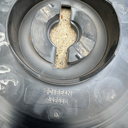 Close-up of A42586 seed holes and mounting ring – OEM disk