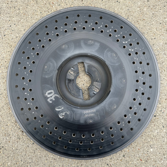 Front view of John Deere A42586 Soybean Seed Plate – 108-cell disk