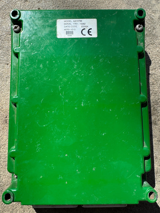 Front view of John Deere AA72799 Wedge Box SeedStar 2 controller