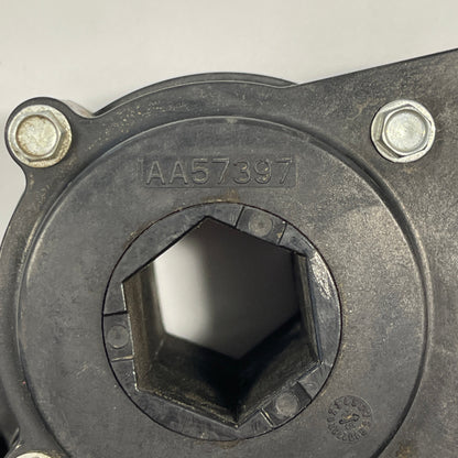 Close-up of John Deere AA57397 Gear Case – ensures smooth power transmission

