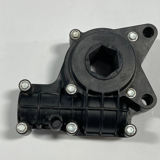 Front view of John Deere AA57397 Gear Case – OEM part
